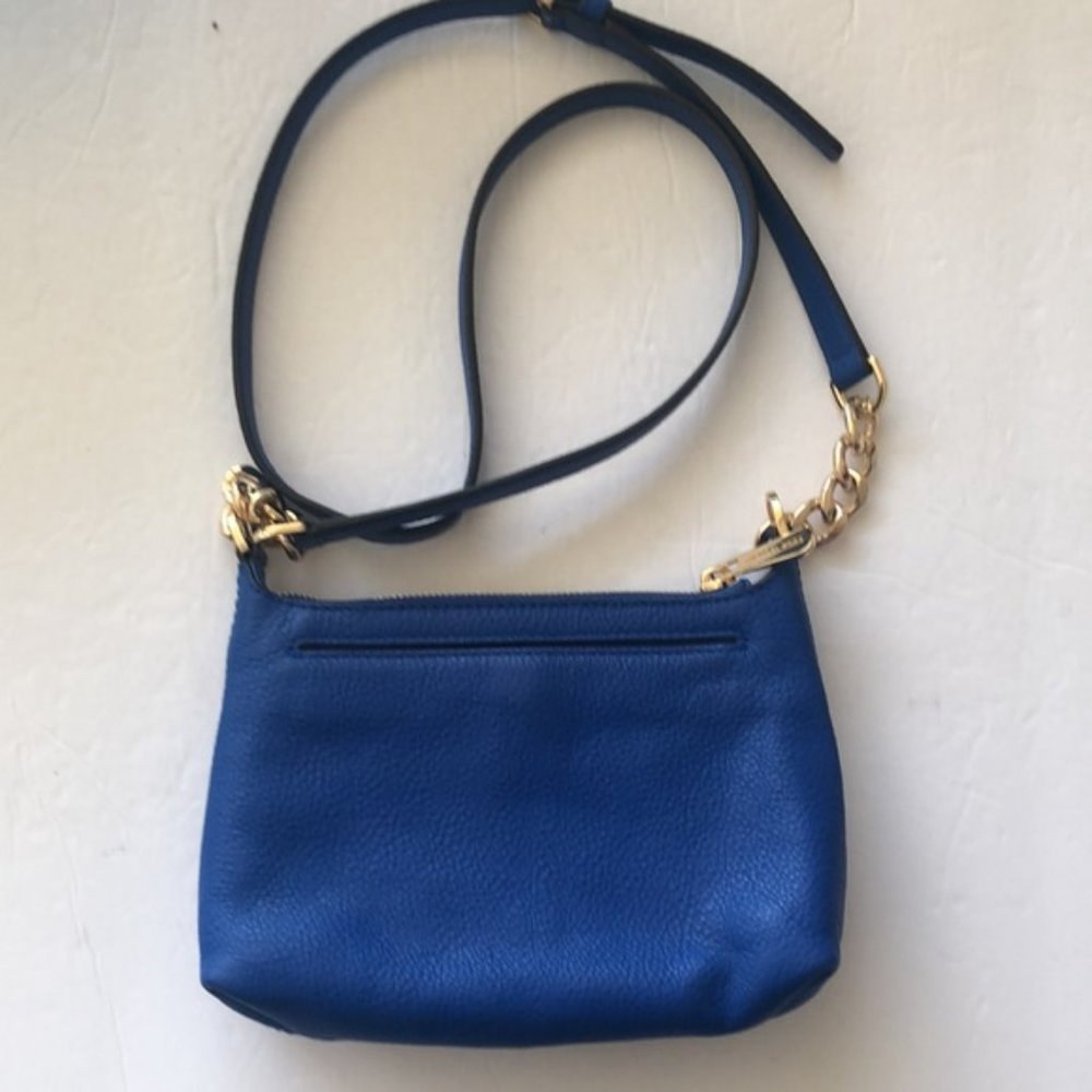Michael Kors STUD ASTOR LEATHER CROSSBODY Royal Blue - Picture 4 of 14